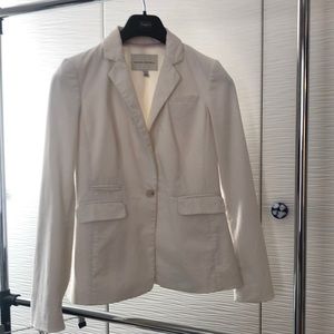 Banana Republic White Light Blazer